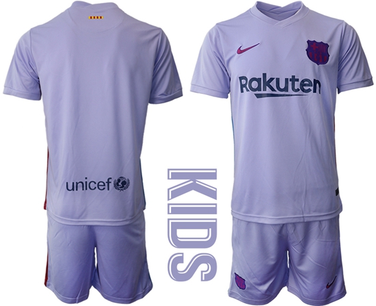 Kids Barcelona Soccer Jerseys 037