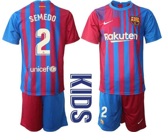 Kids Barcelona Soccer Jerseys 063