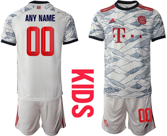 Kids Bayern Soccer Jerseys 001 Customized