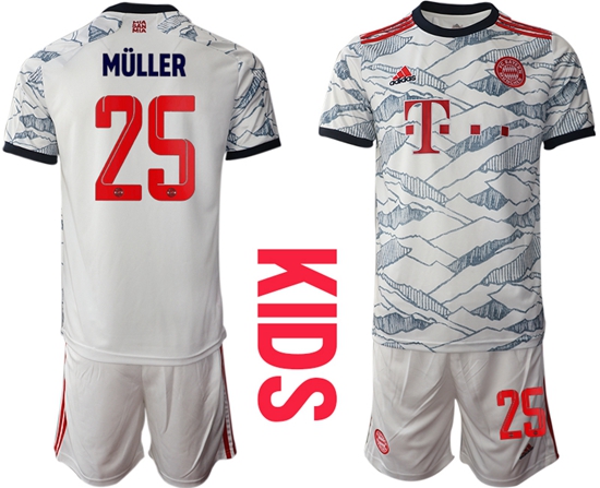 Kids Bayern Soccer Jerseys 003