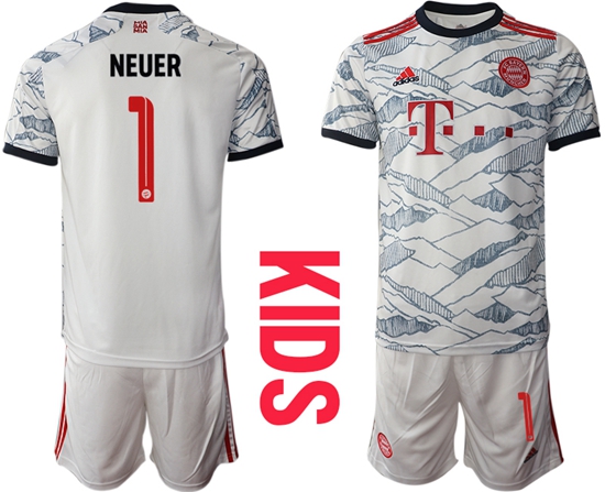 Kids Bayern Soccer Jerseys 012