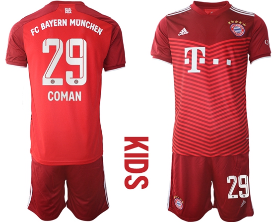 Kids Bayern Soccer Jerseys 016