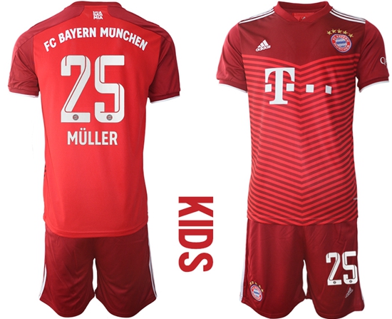 Kids Bayern Soccer Jerseys 017