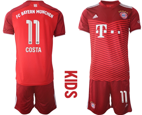 Kids Bayern Soccer Jerseys 020