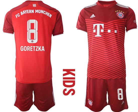 Kids Bayern Soccer Jerseys 023