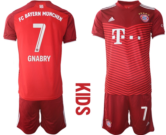 Kids Bayern Soccer Jerseys 024