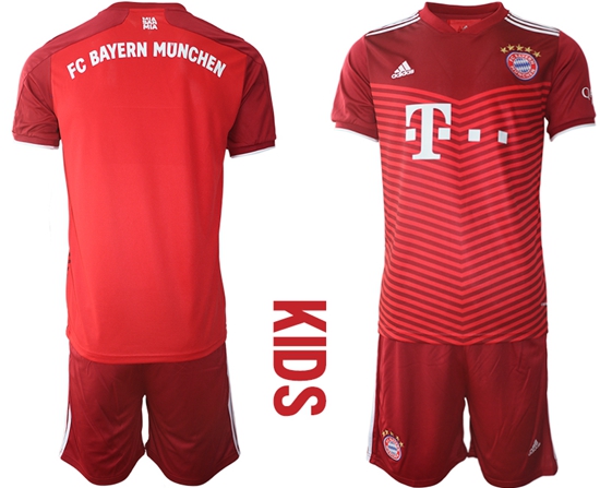 Kids Bayern Soccer Jerseys 048
