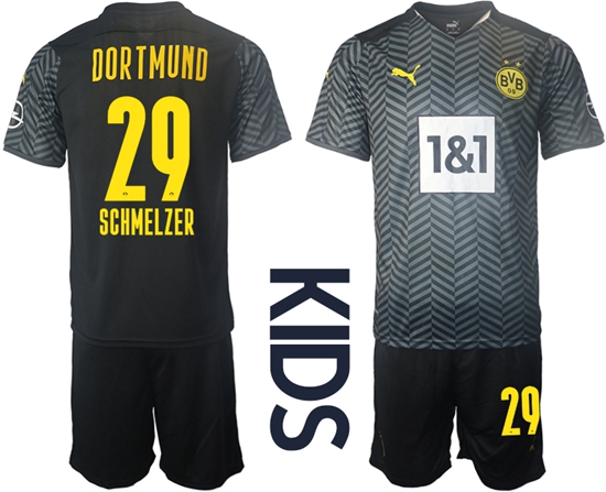 Kids Borussia Dortmund Jerseys 002