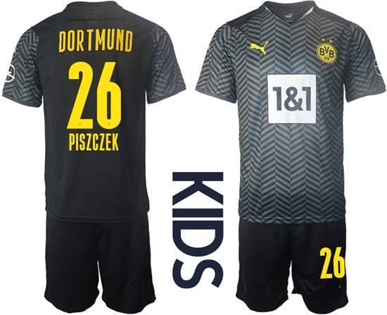 Kids Borussia Dortmund Jerseys 004