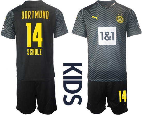Kids Borussia Dortmund Jerseys 008