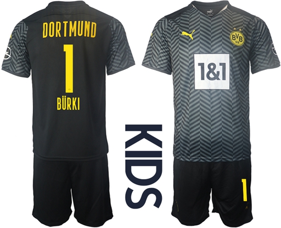 Kids Borussia Dortmund Jerseys 013