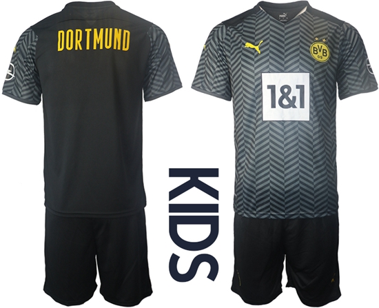 Kids Borussia Dortmund Jerseys 014