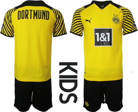 Kids Borussia Dortmund Jerseys 024