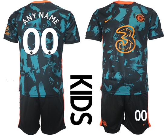Kids Chelsea Soccer Jerseys 010 Customized