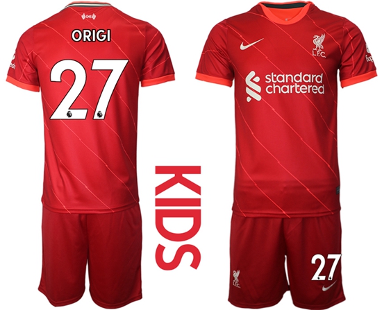 Kids Liverpool Soccer Jerseys 027