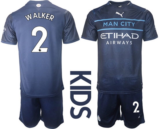 Kids Manchester City Soccer Jerseys 009
