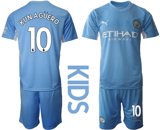 Kids Manchester City Soccer Jerseys 014