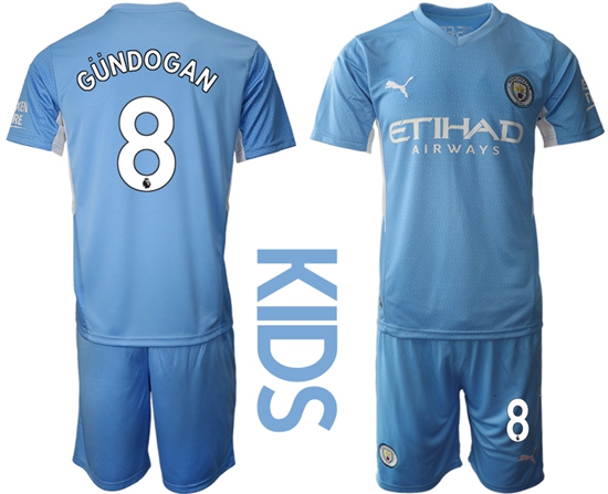 Kids Manchester City Soccer Jerseys 017