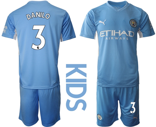 Kids Manchester City Soccer Jerseys 020