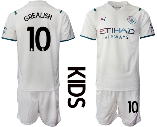 Kids Manchester City Soccer Jerseys 027