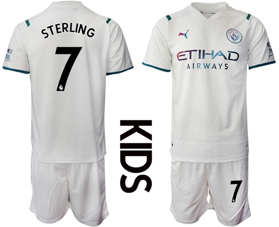 Kids Manchester City Soccer Jerseys 030