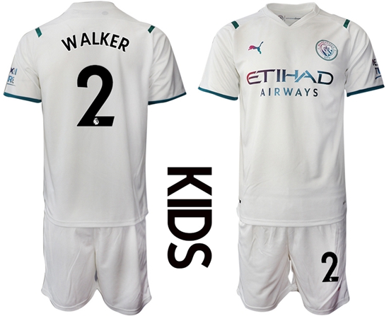 Kids Manchester City Soccer Jerseys 034