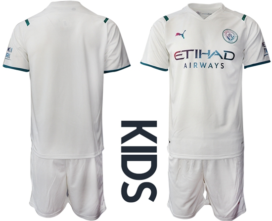 Kids Manchester City Soccer Jerseys 035