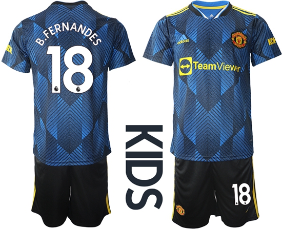 Kids Manchester United Soccer Jerseys 024