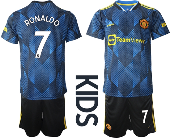 Kids Manchester United Soccer Jerseys 027