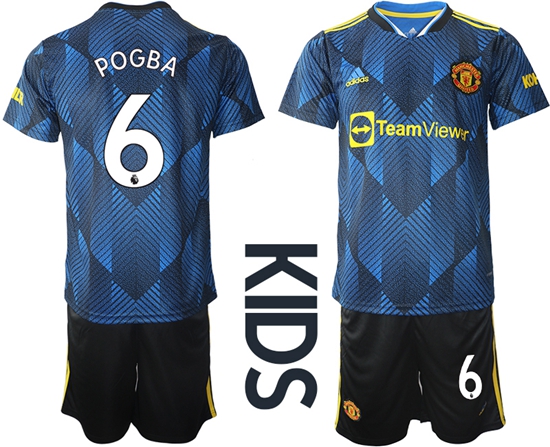Kids Manchester United Soccer Jerseys 028