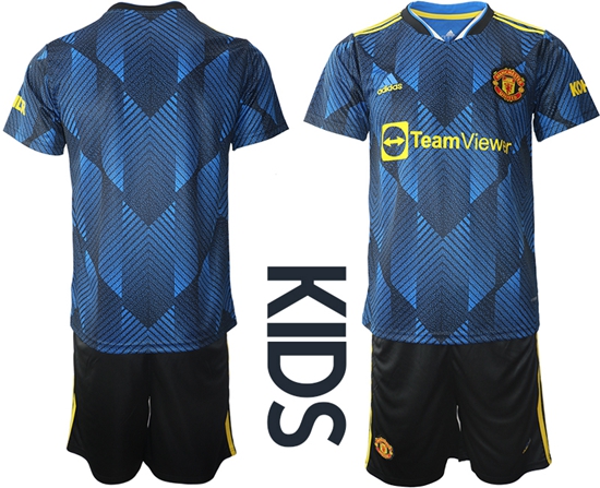 Kids Manchester United Soccer Jerseys 029
