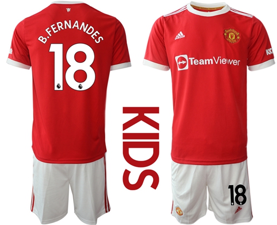 Kids Manchester United Soccer Jerseys 033