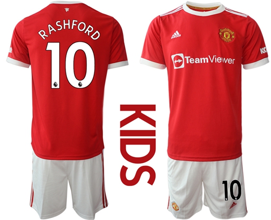 Kids Manchester United Soccer Jerseys 036