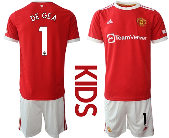 Kids Manchester United Soccer Jerseys 040