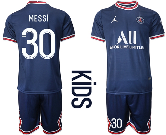 Kids Paris Saint Germain Soccer Jerseys 049