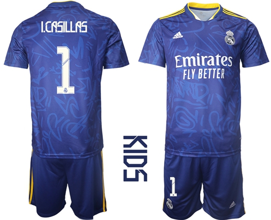 Kids Real Madrid Soccer Jerseys 025