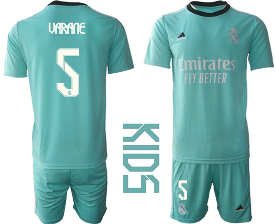 Kids Real Madrid Soccer Jerseys 036