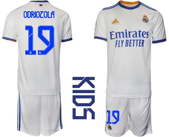 Kids Real Madrid Soccer Jerseys 040