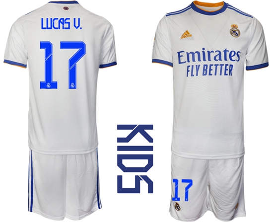 Kids Real Madrid Soccer Jerseys 041