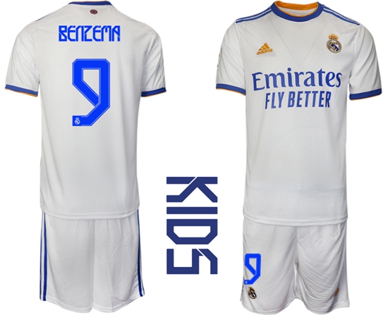 Kids Real Madrid Soccer Jerseys 048