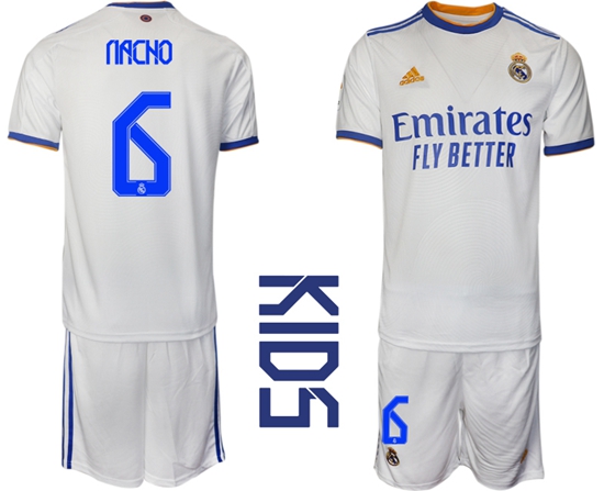 Kids Real Madrid Soccer Jerseys 052