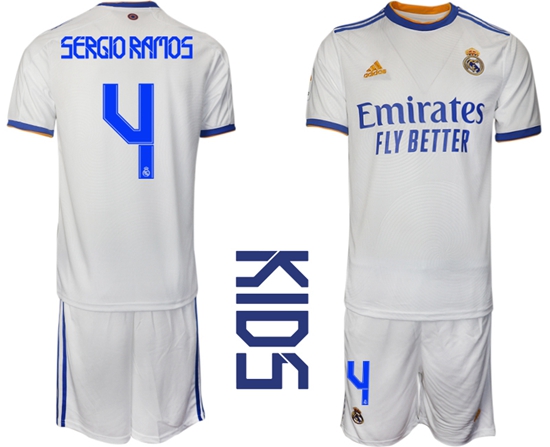 Kids Real Madrid Soccer Jerseys 054