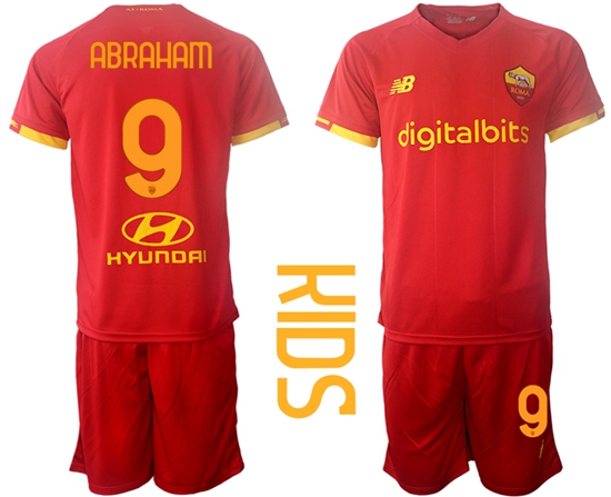 Kids Roma Soccer Jerseys 007