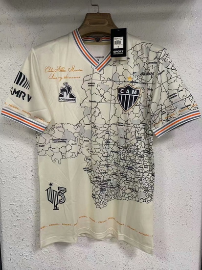 Brazil CBA Club Soccer Jersey 046