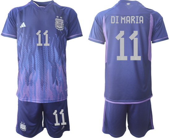 Men FIFA 2022 Argentina Soccer Jersey 012