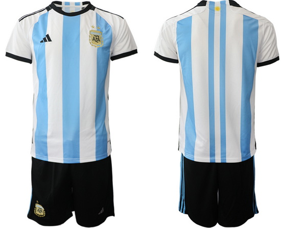Men FIFA 2022 Argentina Soccer Jersey 047