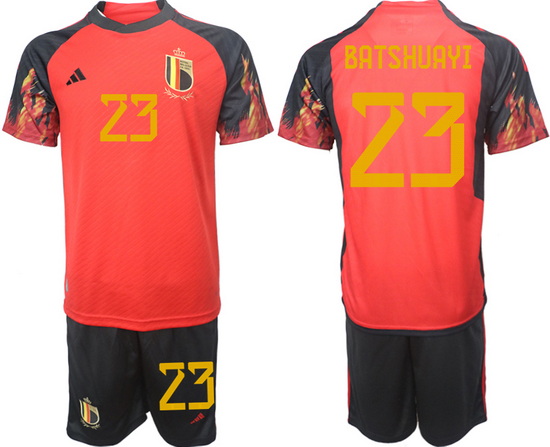Men FIFA 2022 Belgium Soccer Jersey 002