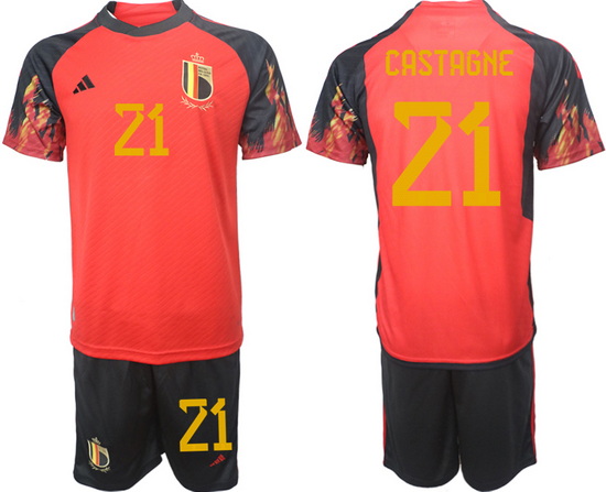 Men FIFA 2022 Belgium Soccer Jersey 004