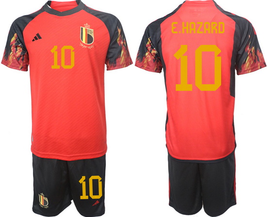 Men FIFA 2022 Belgium Soccer Jersey 014