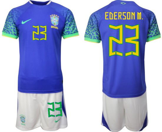 Men FIFA 2022 Brazil Soccer Jersey 039